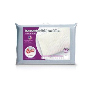 Travesseiro Castor Gold Star Látex 40x60x11cm