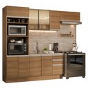 Ver imagem 2 de Armário de Cozinha Completa 270 cm Rustic Glamy Madesa 18