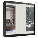 Ver imagem 2 de Guarda-roupa Casal Madesa Istambul 3 Portas de Correr com Espelhos 3 Gavetas