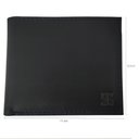 Ver imagem 4 de Carteira Compacta Masculina Slim Couro Preta Lisa Porta Cartão Veneza Briolly