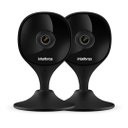 Ver imagem 1 de Kit 2 Câmeras Wifi IMX Black Intelbras Mibo IP Full HD Preta
