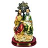 IMAGEM SANTÍSSIMA TRINDADE 20 CM ESCULTURA RESINA SANTOS - 1