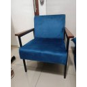 Ver imagem 3 de Poltrona Decorativa Fontana Azul Gdecor