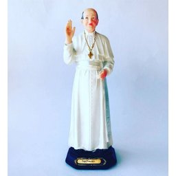 IMAGEM ESCULTURA SANTOS PAPA FRANCISCO 20 CM - 1