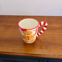 Ver imagem 4 de Caneca Decorativa de Natal Biscoito Menina 500ml
