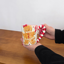 Ver imagem 2 de Caneca Decorativa de Natal Biscoito Menina 500ml