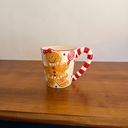 Ver imagem 3 de Caneca Decorativa de Natal Biscoito Menina 500ml