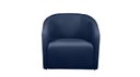 Ver imagem 2 de Poltrona Decorativa Lara Veludo Azul Marinho - Lm Decor