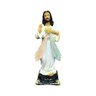 IMAGEM JESUS MISERICORDIOSO 13 CM ESCULTURA RESINA SANTOS - 1