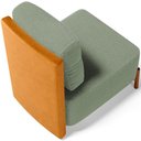 Ver imagem 2 de Poltrona Decorativa Living Pés Madeira Hungria L02 Couríssimo Whisky Bouclê Oliva - Lyam