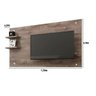 Rack com Painel para TV até 48 Polegadas Camaçari Chf - 6