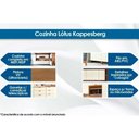 Ver imagem 2 de Cozinha Modulada Kappsberg Botanic Botanic 6 Peças (2aéreos+1balcão+2paneleiros+1complemento)