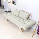Ver imagem 5 de Sofá Japão Futon Acquablock Branco Off em Madeira Maciça