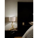 Ver imagem 4 de Abajur Luminária de Mesa Quarto Escritório Industrtial Bali
