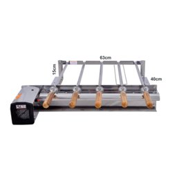 Kit Giratório Para Pre Moldado Inox Lobo 5 Espetos Gsa 5/63 inox 40 - 1