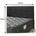 Ver imagem 3 de Cabeceira Queen Size Clean para Colchão Box 158cm Pvc - Preto