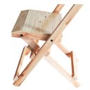 Ver imagem 7 de Conjunto 4 Cadeiras e 1 Mesa Dobrável 60 x 60 - sem Pintura