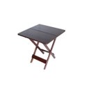 Ver imagem 2 de Conjunto 4 Cadeiras e 1 Mesa Dobrável 60 x 60 - com Pintura Imbuia