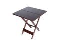 Ver imagem 2 de Conjunto 4 Cadeiras e 1 Mesa Dobrável 60 x 60 - com Pintura Imbuia