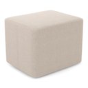 Ver imagem 1 de Puff Decorativo Living Yumi Retangular 60cm Bouclê Bege - Desk Design