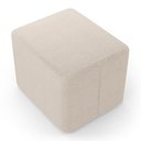 Ver imagem 6 de Puff Decorativo Living Yumi Retangular 60cm Bouclê Bege - Desk Design