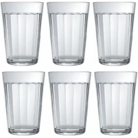 Conjunto de 12 Copos Americano Nadir 190 Ml