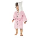 Ver imagem 2 de Roupão Felpudo Baby com Capuz Panda - Pp(6 Meses a 2 Anos) - Rosa