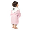 Ver imagem 1 de Roupão Felpudo Baby com Capuz Panda - Pp(6 Meses a 2 Anos) - Rosa