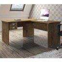 Ver imagem 1 de Escrivaninha em L 2 Gavetas com Chave Taurus J&a Móveis