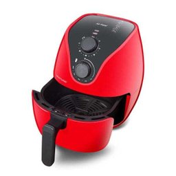 Fritadeira Elétrica Air Fryer 4L 127V 1500W com Grade Multilaser Vermelha - Ce083 - 2