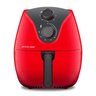 Fritadeira Elétrica Air Fryer 4L 127V 1500W com Grade Multilaser Vermelha - Ce083 - 3