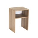 Ver imagem 4 de Mesa de Canto Pequena 30x50cm Quarto Sala Escritório - Freijó