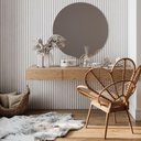 Ver imagem 3 de Painel Ripado Eva Laminado Autocolante 10cm Urban White Metro
