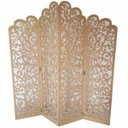 Ver imagem 1 de Biombo 4 Folhas 172X180cm Mdf Modelo 21 Cru Vazado