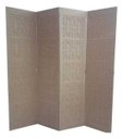 Ver imagem 1 de Biombo 4 Folhas 172x180cm MDF Modelo 2 Gravado Cru