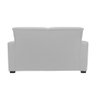 Sofá Namoradeira Pequeno 2 Lugares Imperial Suede:branco - 3