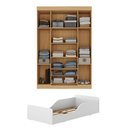 Ver imagem 5 de Jogo de Quarto Infantil com Minicama Montessoriana e Guarda-Roupa Encanto Multimóveis MP4840