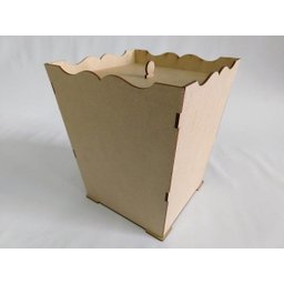 Decoração Kit Higiene Bebe Madeira Mdf Cru 8 peças Farmácia Encaixe - 6