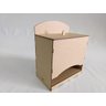 Decoração Kit Higiene Bebe Madeira Mdf Cru 8 peças Farmácia Encaixe - 7