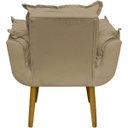 Ver imagem 7 de Poltrona Decorativa Reforçada para Sala Alice para Recepção Manicure Escritório Suede