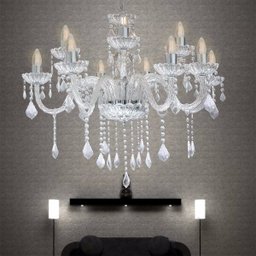 Lustre Candelabro Cristal 12 Braços Nice Startec - 2 Lustre Candelabro Cristal 12 Braços Nice Startec - 2