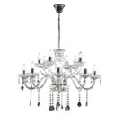 Ver imagem 1 de Lustre Candelabro Cristal 12 Braços Nice Startec