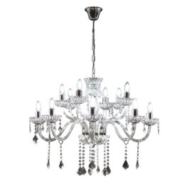 Lustre Candelabro Cristal 12 Braços Nice Startec - 1 Lustre Candelabro Cristal 12 Braços Nice Startec - 1