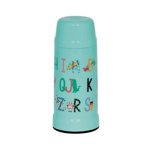 Garrafa Térmica Mini Mor Kids 300ml Bala de Menta Alfabeto
