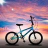 Bicicleta Aro 20 Quadro Aço Freio V-brake Cross Bike Edition Azul/Preto - Dropp - 2