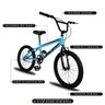 Bicicleta Aro 20 Quadro Aço Freio V-brake Cross Bike Edition Azul/Preto - Dropp - 4