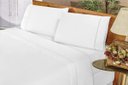Ver imagem 1 de Jogo de Cama Elegance Casal 4 Peças Branco