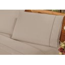 Ver imagem 2 de Jogo de Cama Elegance Casal 4 Peças Cáqui