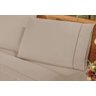 Jogo de Cama Elegance Casal 4 Peças Cáqui - 2