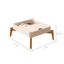 Ver imagem 4 de Mesa de Centro Adamantina Off White
